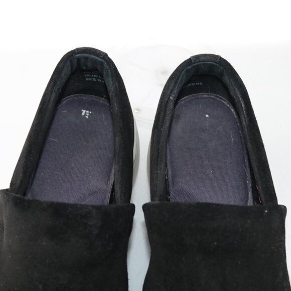 Born Womens Judy Slip On Shoes Size 7 Black Suede Flats Loafers Casual Comfy - Picture 10 of 11